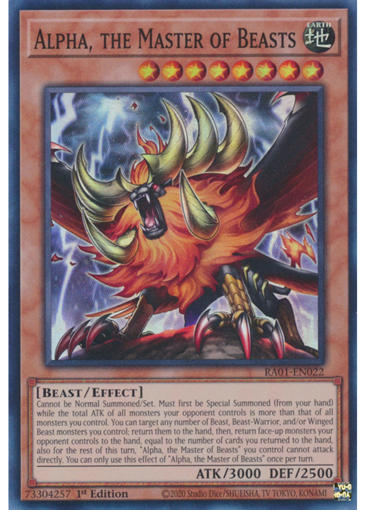 Alpha, the Master of Beasts