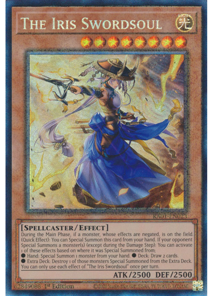 The Iris Swordsoul (Collectors Rare 1st Edition)