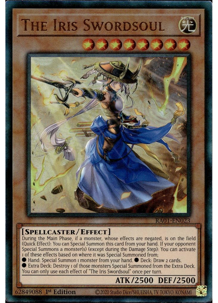 The Iris Swordsoul (Ultimate Rare 1st Edition)