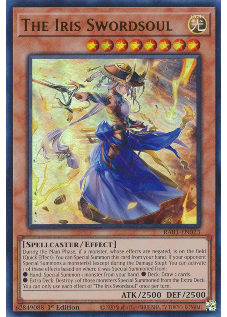 The Iris Swordsoul (Ultra Rare 1st Edition)