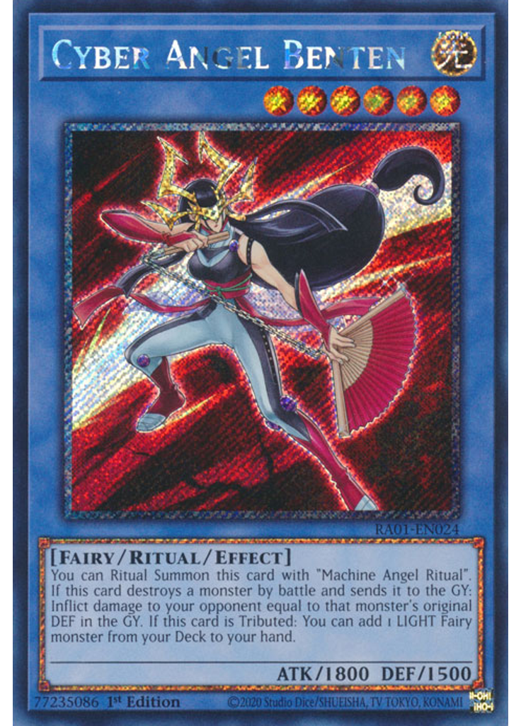 Cyber Angel Benten (Platinum Secret Rare 1st Edition)