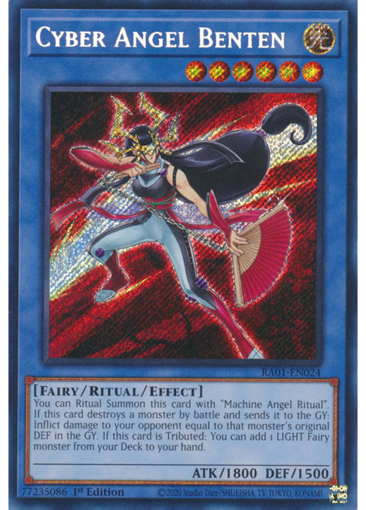 Cyber Angel Benten (Secret Rare 1st Edition)