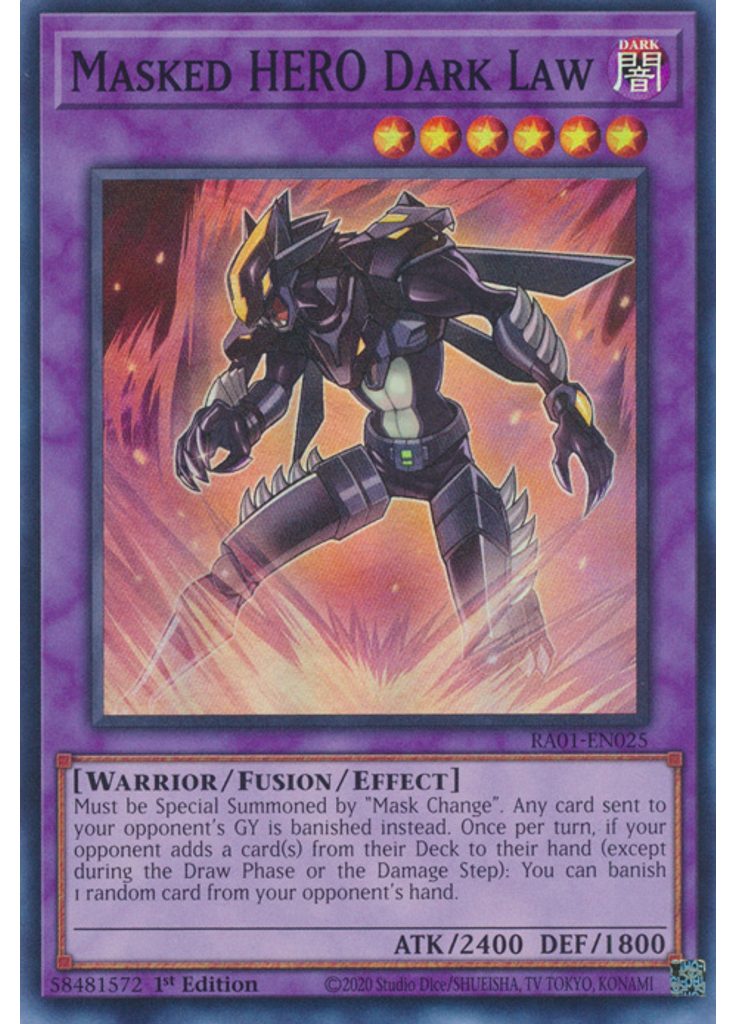 Masked HERO Dark Law