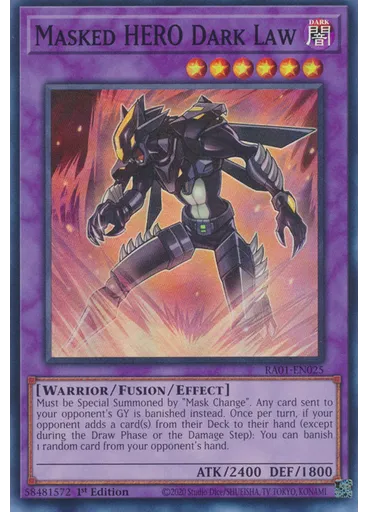 Masked HERO Dark Law