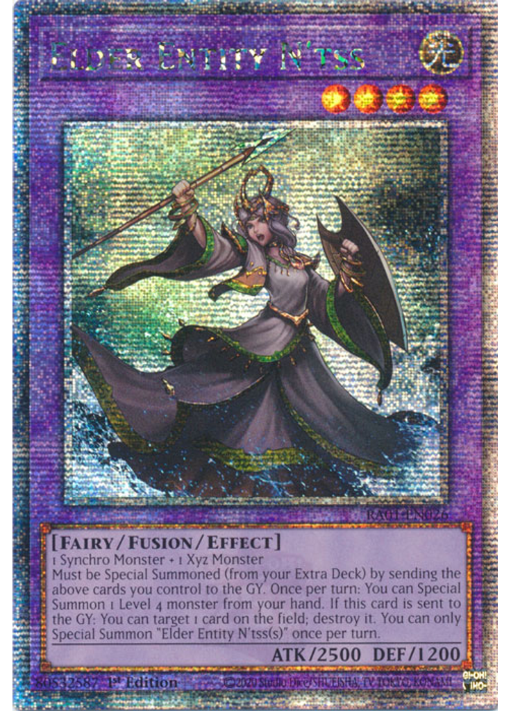 Elder Entity N'tss (Quarter Century Secret Rare 1st Edition)