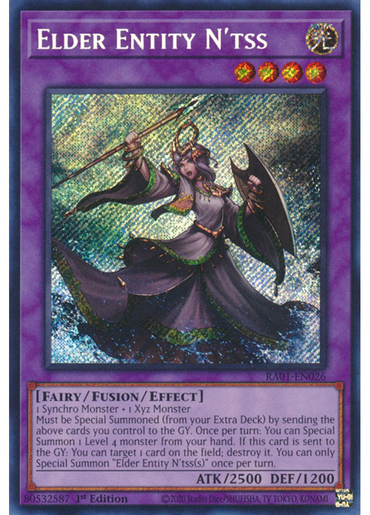 Elder Entity N'tss (Secret Rare 1st Edition)
