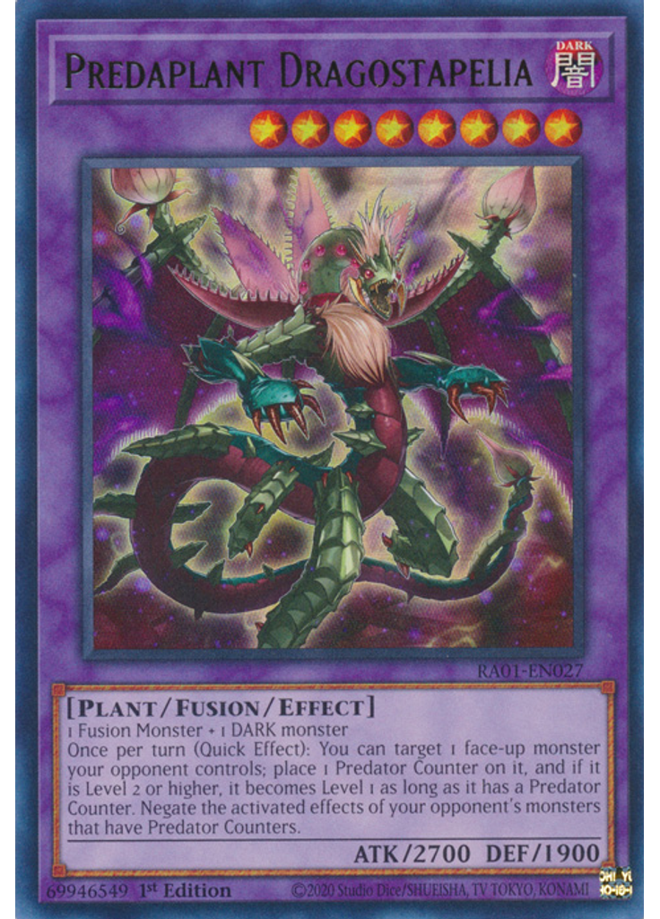Predaplant Dragostapelia (Ultra Rare 1st Edition)