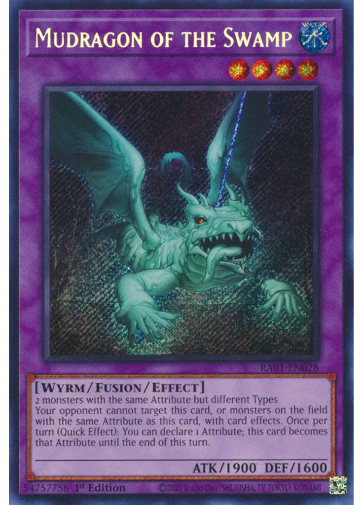 Mudragon of the Swamp (Secret Rare 1st Edition)