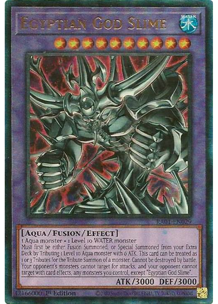 Egyptian God Slime (Ultimate Rare 1st Edition)