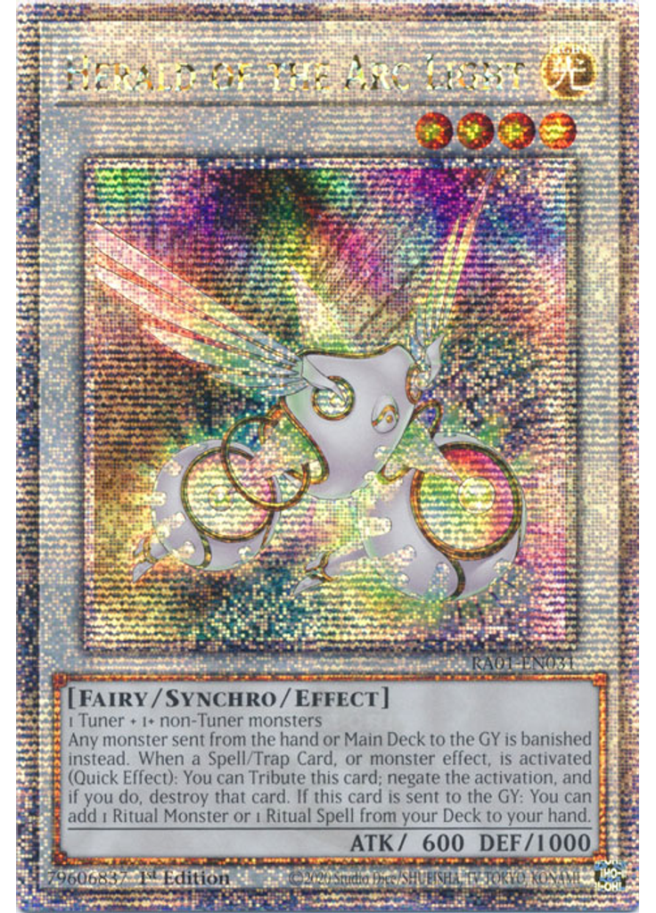 Herald of the Arc Light (Quarter Century Secret Rare 1st Edition)