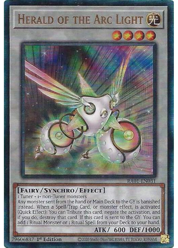 Herald of the Arc Light (Ultimate Rare 1st Edition)