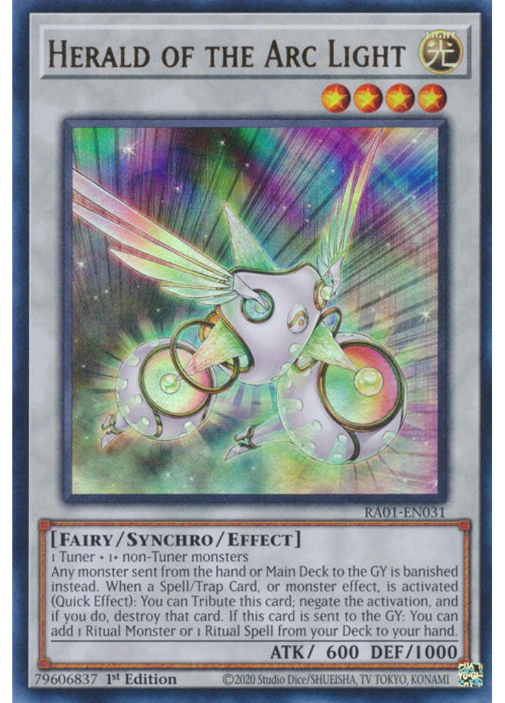 Herald of the Arc Light (Ultra Rare 1st Edition)