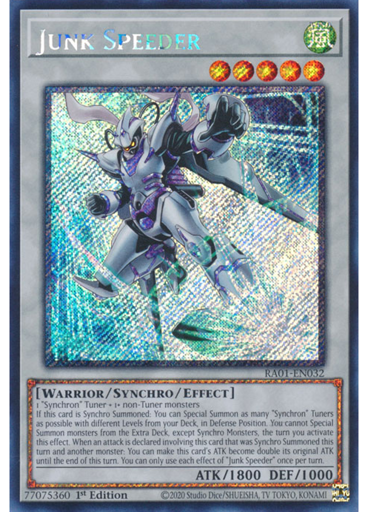 Junk Speeder (Platinum Secret Rare 1st Edition)
