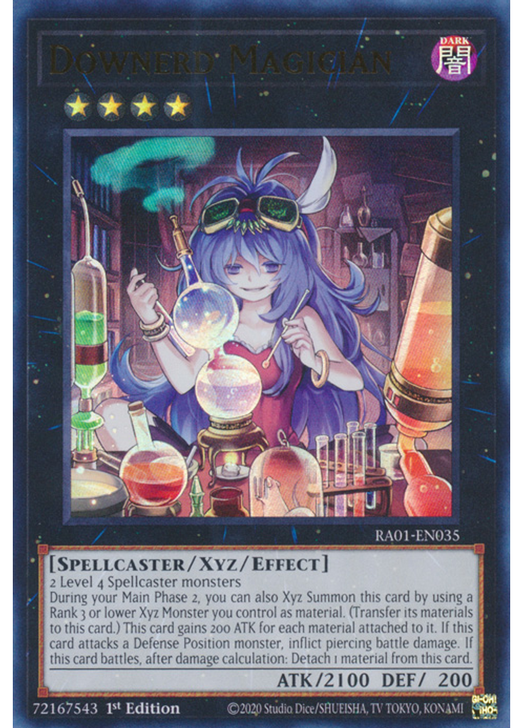 Downerd Magician (Ultra Rare 1st Edition)