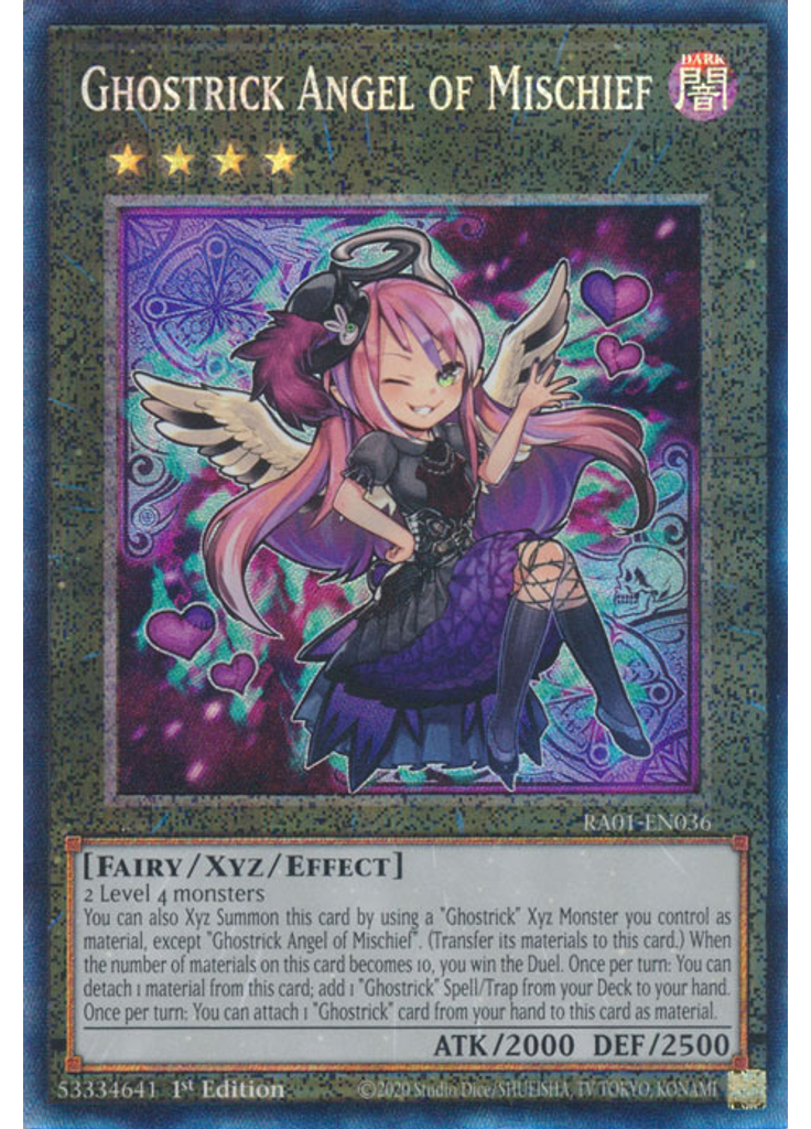 Ghostrick Angel of Mischief (Collectors Rare 1st Edition)