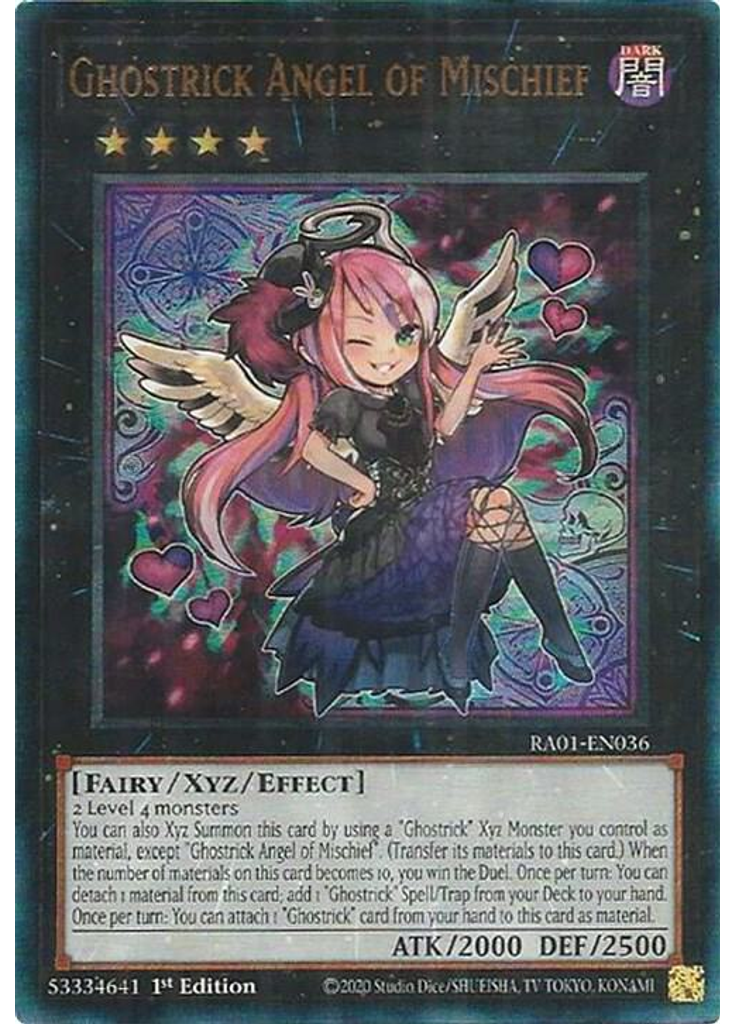 Ghostrick Angel of Mischief (Ultimate Rare 1st Edition)