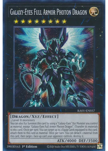 Galaxy-Eyes Full Armor Photon Dragon