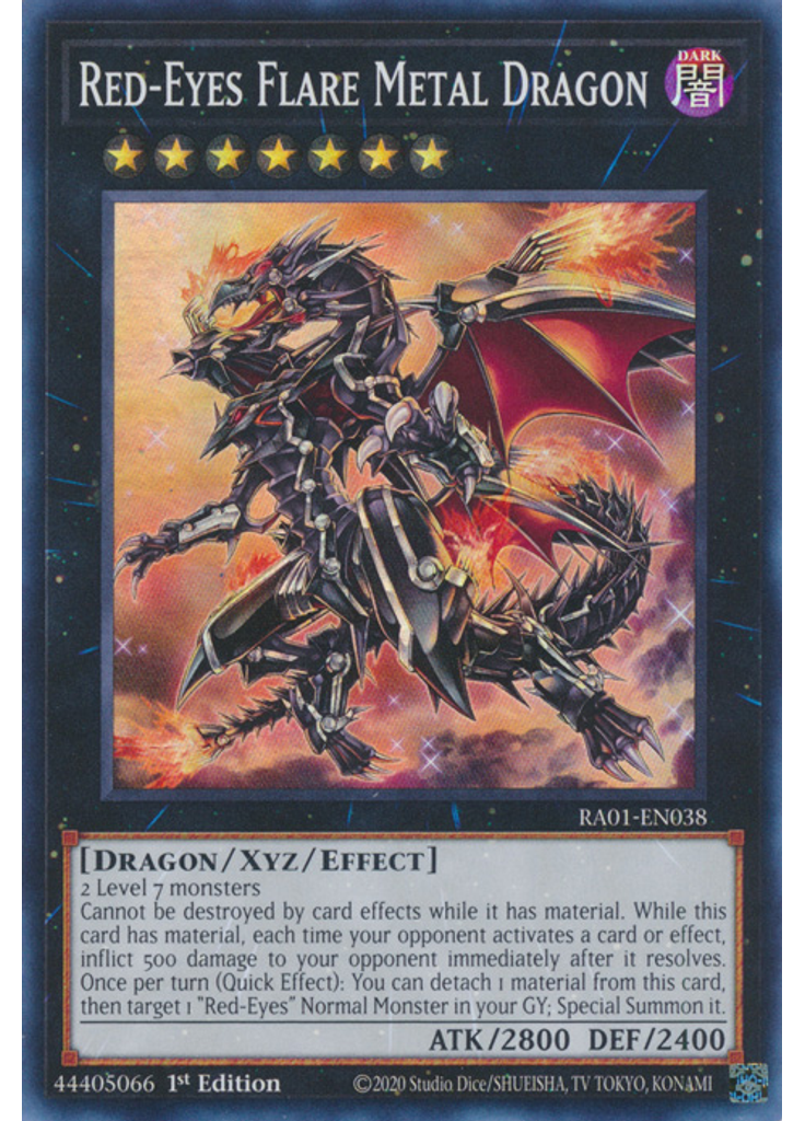 Red-Eyes Flare Metal Dragon