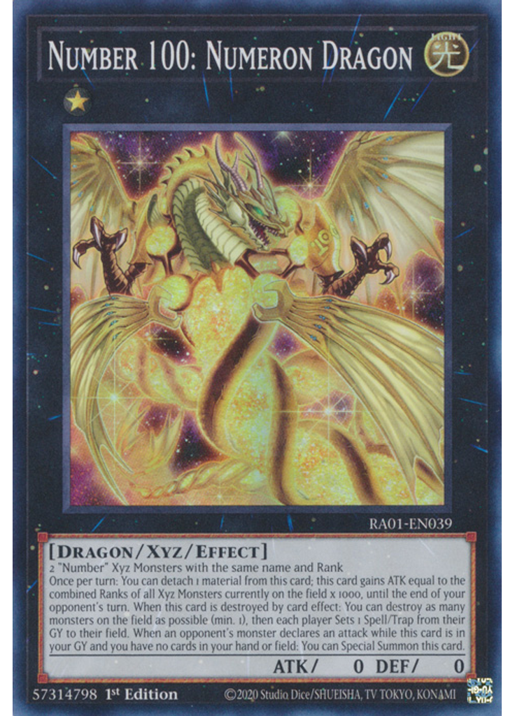 Number 100: Numeron Dragon
