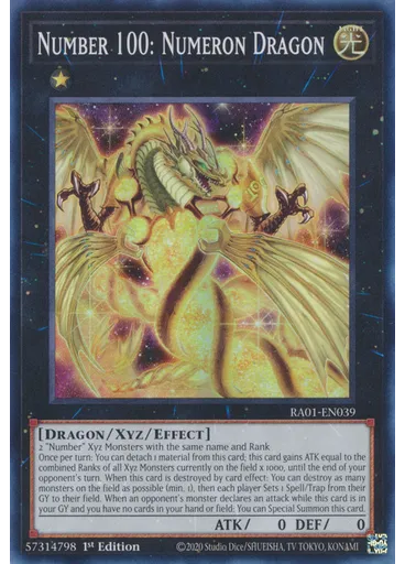 Number 100: Numeron Dragon