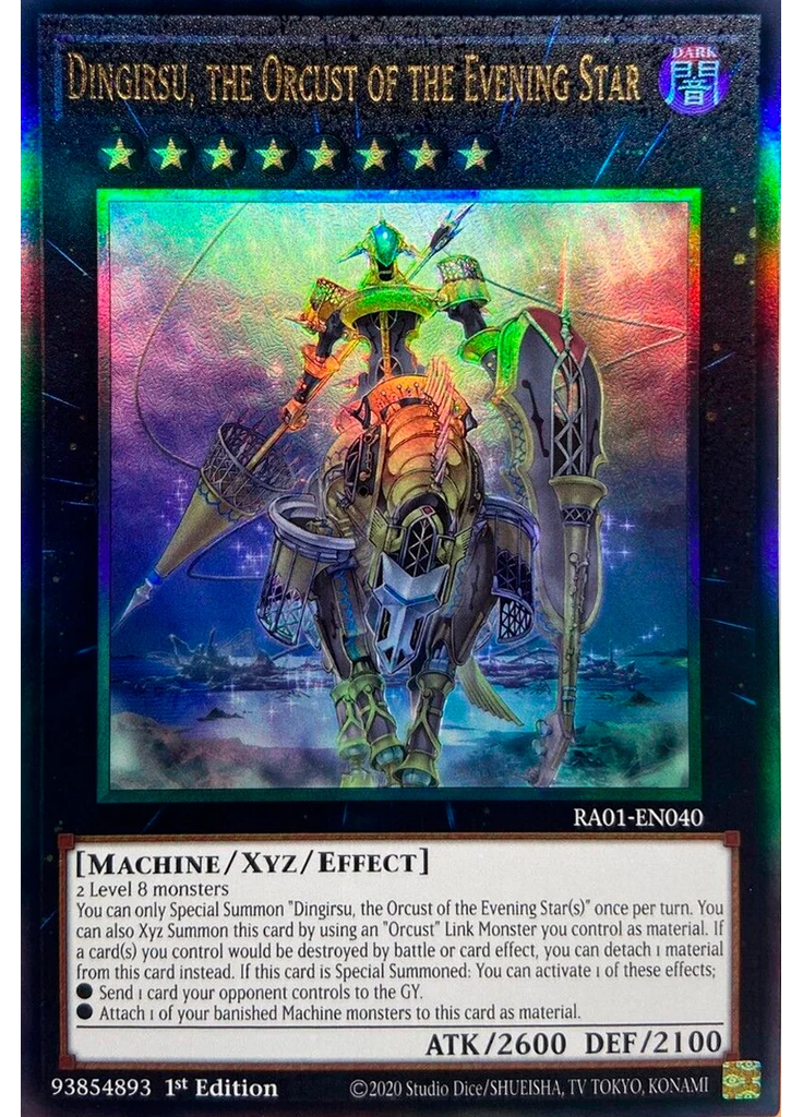 Dingirsu, the Orcust of the Evening Star (Ultimate Rare 1st Edition)