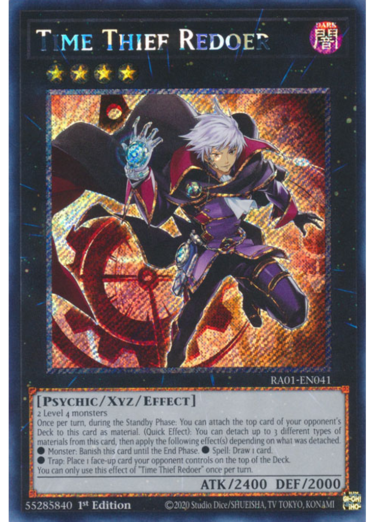 Time Thief Redoer (Platinum Secret Rare 1st Edition)