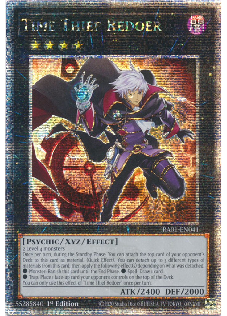 Time Thief Redoer (Quarter Century Secret Rare 1st Edition)