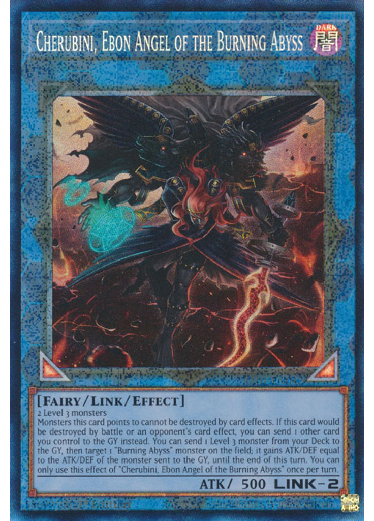 Cherubini, Ebon Angel of the Burning Abyss (Collectors Rare 1st Edition)