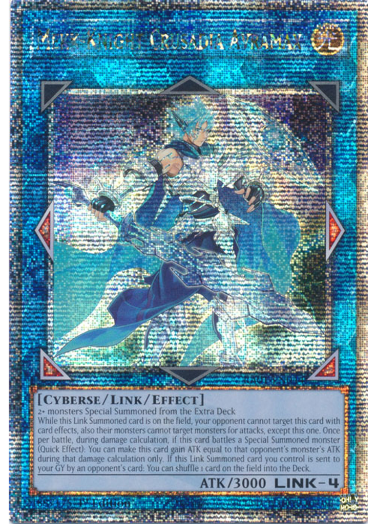 Mekk-Knight Crusadia Avramax (Quarter Century Secret Rare 1st Edition)