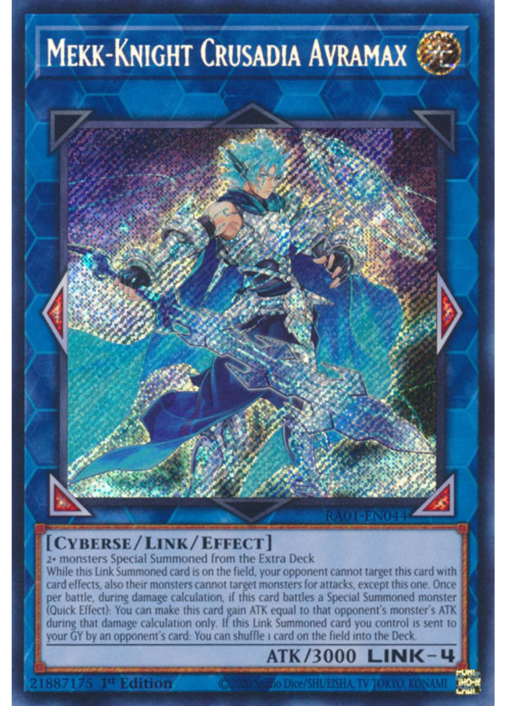Mekk-Knight Crusadia Avramax (Secret Rare 1st Edition)