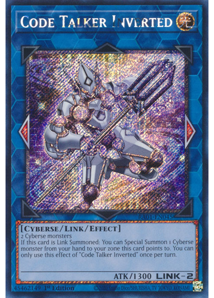 Code Talker Inverted (Platinum Secret Rare 1st Edition)