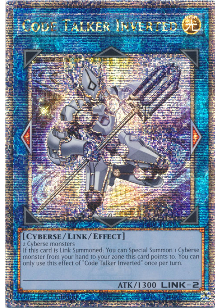 Code Talker Inverted (Quarter Century Secret Rare 1st Edition)