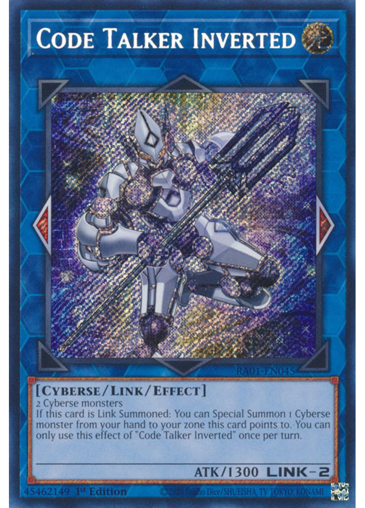 Code Talker Inverted (Secret Rare 1st Edition)