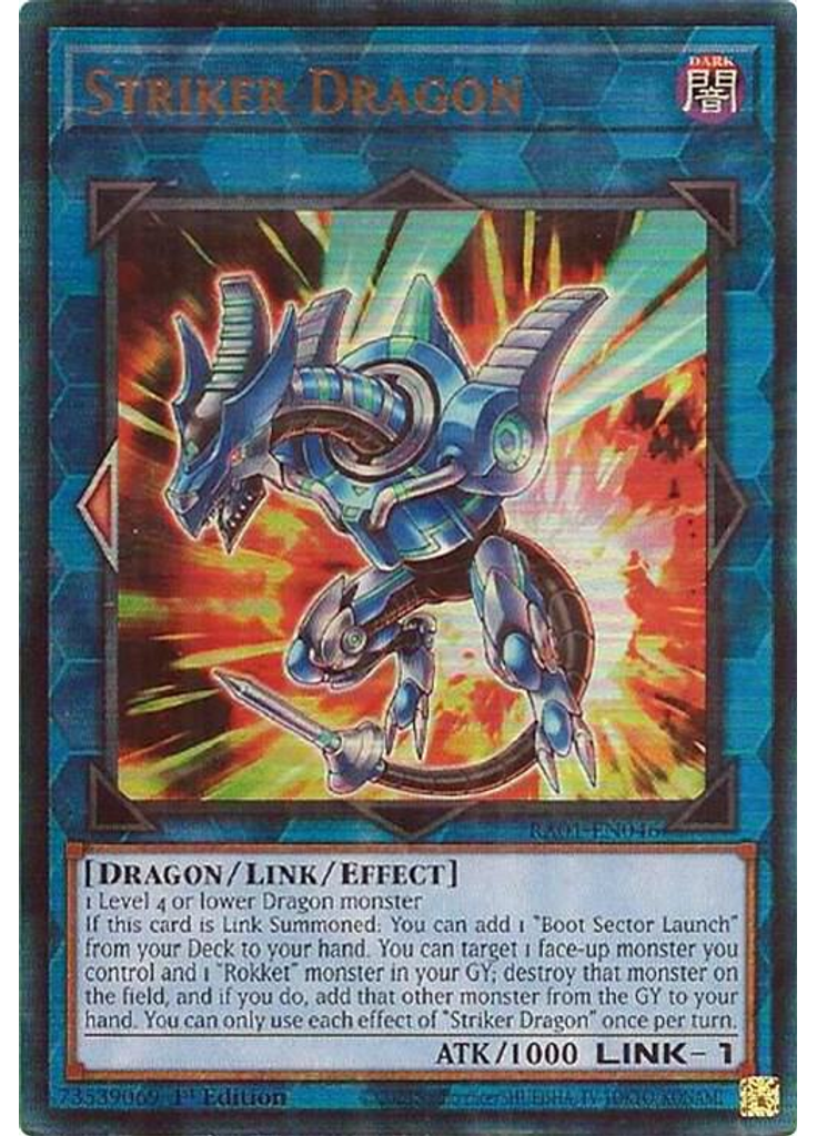 Striker Dragon (Ultimate Rare 1st Edition)