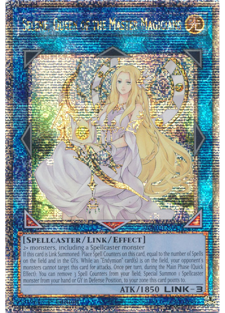 Selene, Queen of the Master Magicians (Quarter Century Secret Rare 1st Edition)