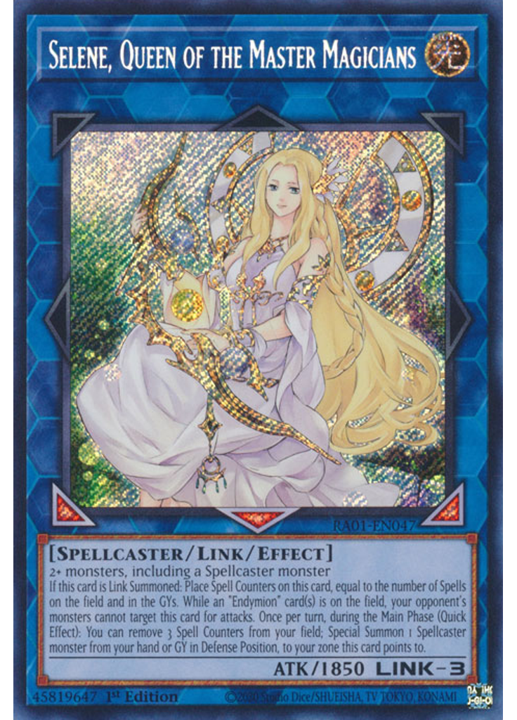 Selene, Queen of the Master Magicians (Secret Rare 1st Edition)