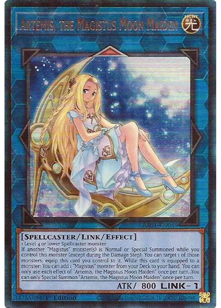 Artemis, the Magistus Moon Maiden (Ultimate Rare 1st Edition)