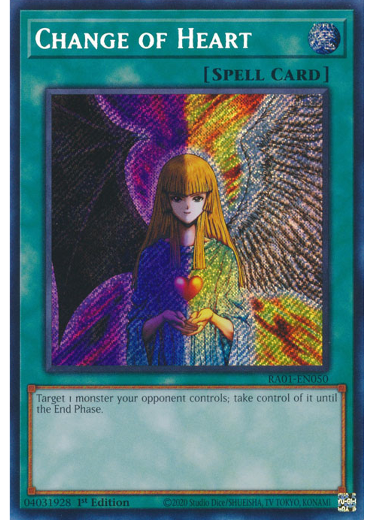 Change of Heart (Secret Rare 1st Edition)