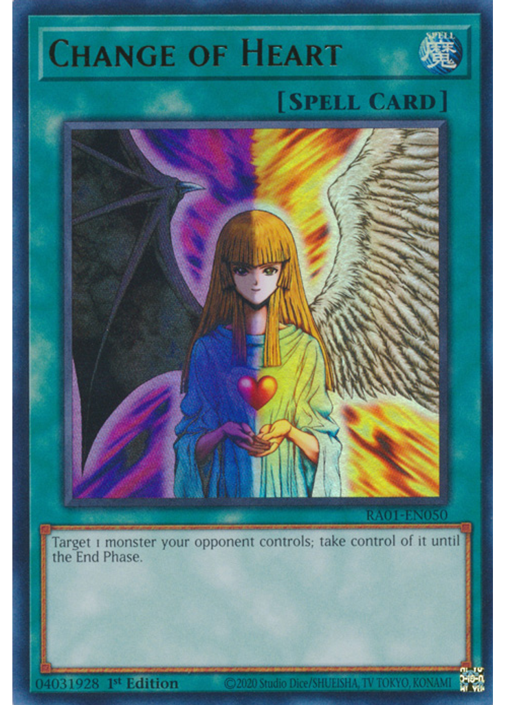 Change of Heart (Ultra Rare 1st Edition)