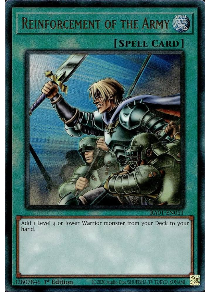 Reinforcement of the Army (Ultimate Rare 1st Edition)