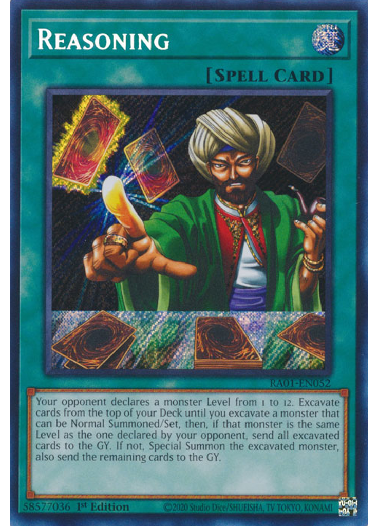 Reasoning (Secret Rare 1st Edition)