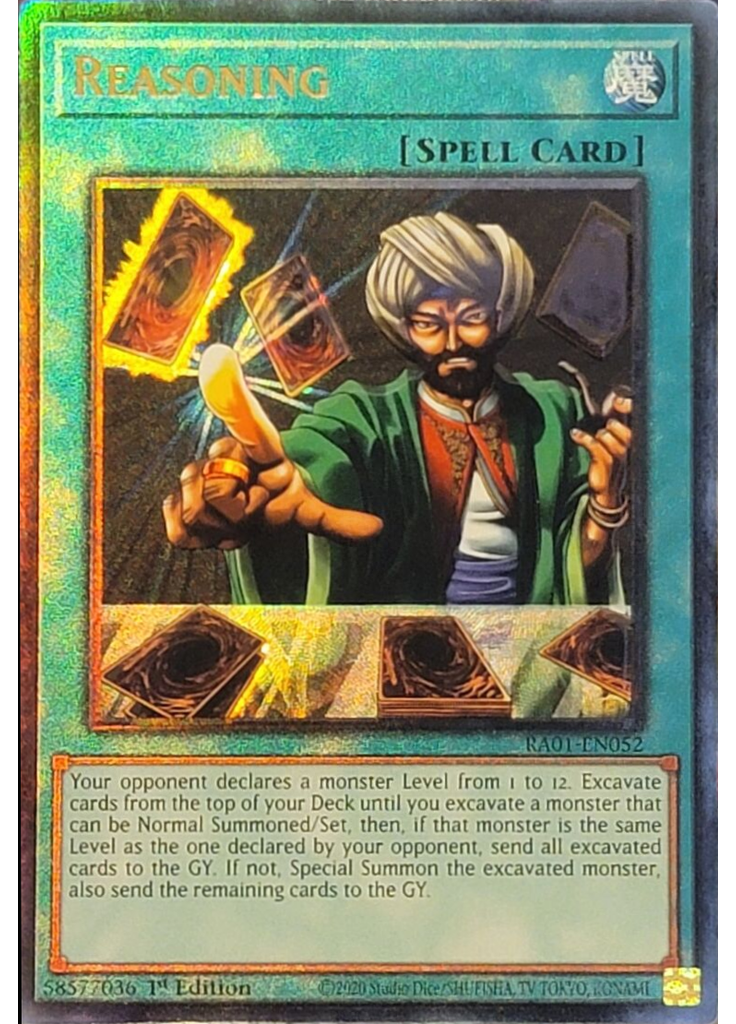 Reasoning (Ultimate Rare 1st Edition)