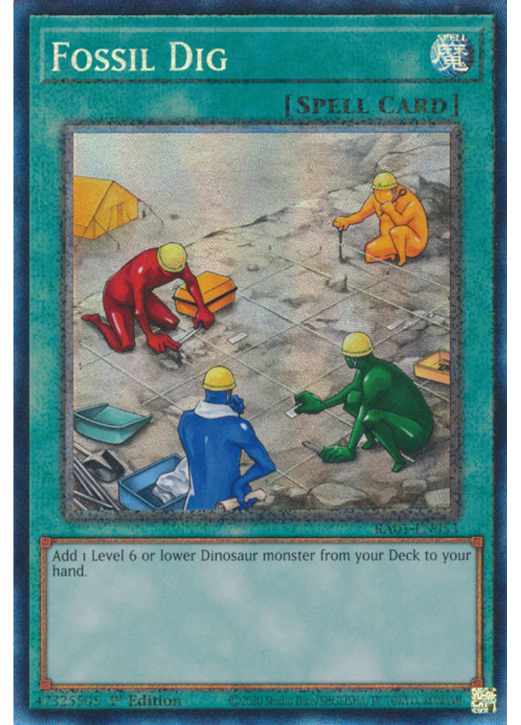 Fossil Dig (Collectors Rare 1st Edition)