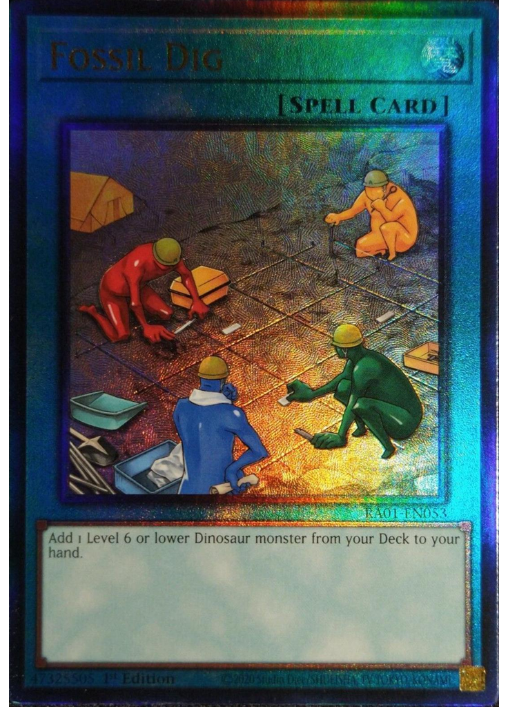 Fossil Dig (Ultimate Rare 1st Edition)
