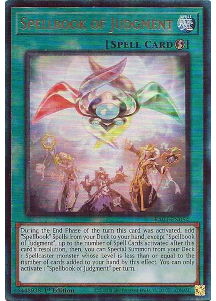Spellbook of Judgment (Ultimate Rare 1st Edition)