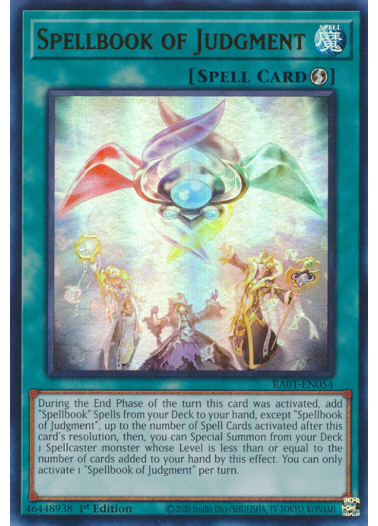 Spellbook of Judgment (Ultra Rare 1st Edition)