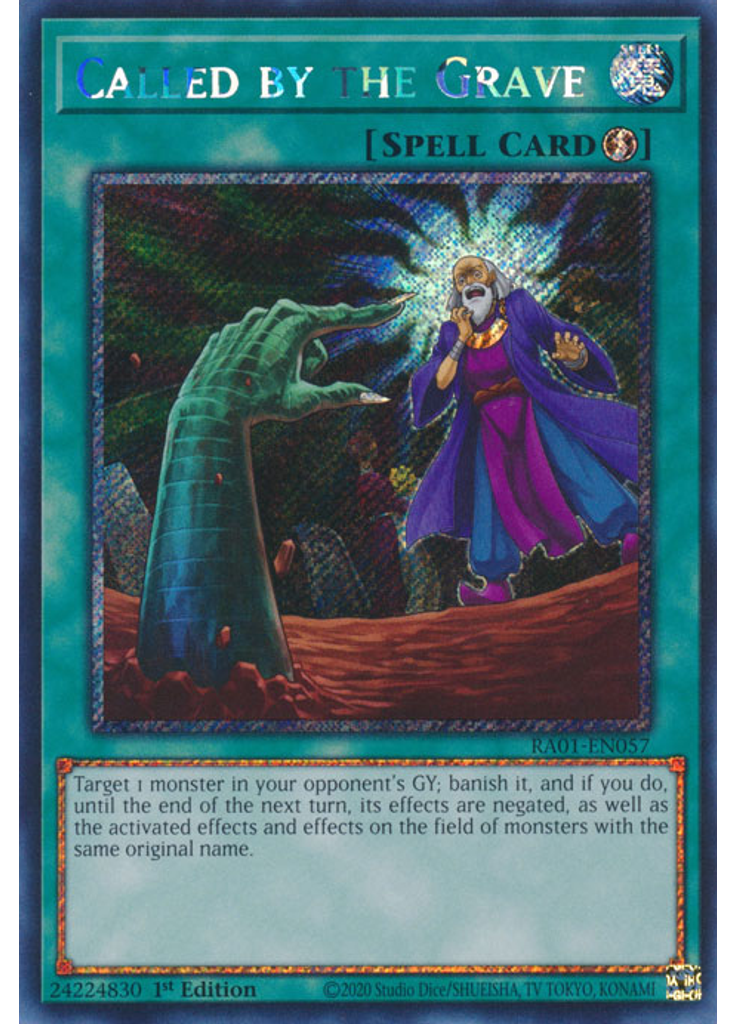 Called by the Grave (Platinum Secret Rare 1st Edition)