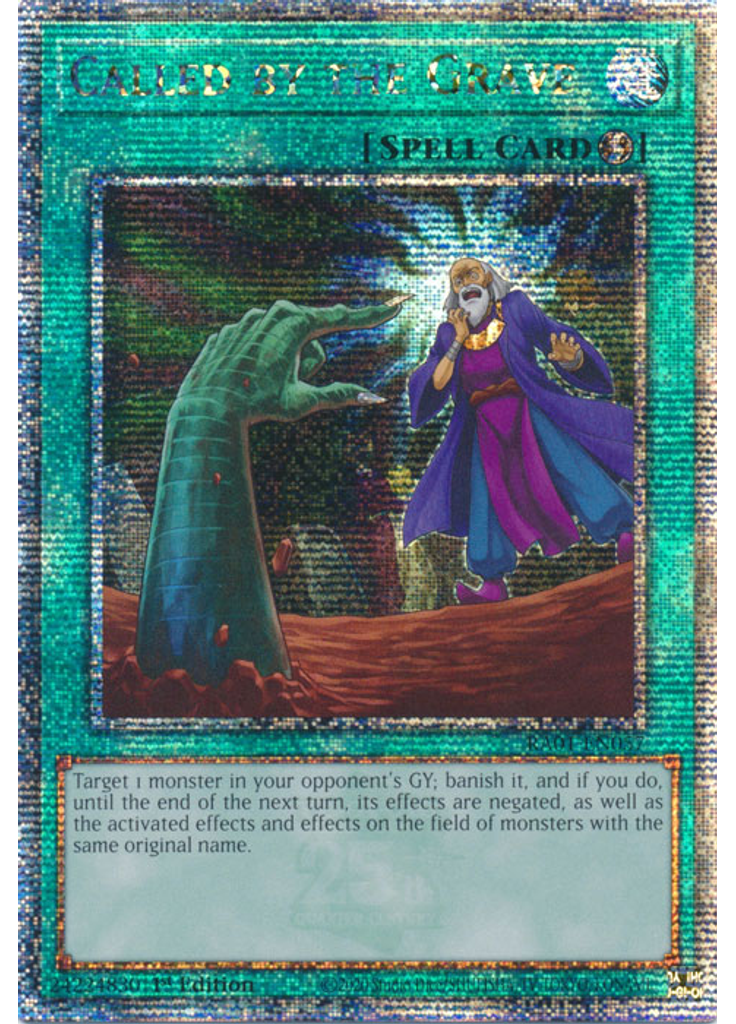 Called by the Grave (Quarter Century Secret Rare 1st Edition)