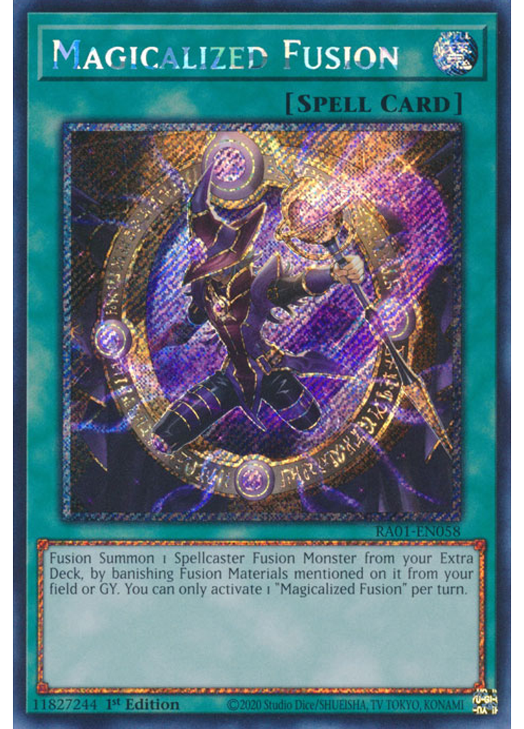 Magicalized Fusion (Platinum Secret Rare 1st Edition)
