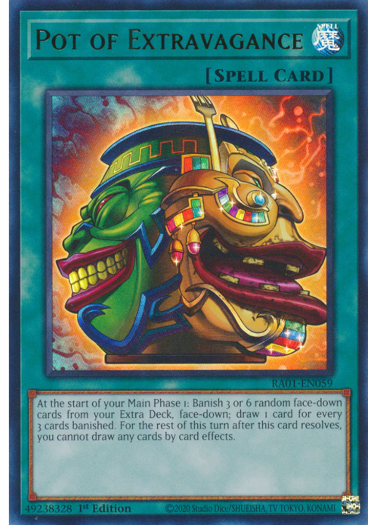 Pot of Extravagance (Ultra Rare 1st Edition)